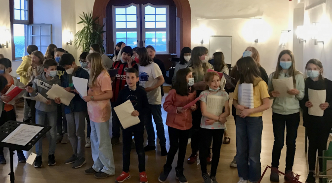 Probentage der Musikgruppen (Klassen 5 und 6) auf Burg Breuberg