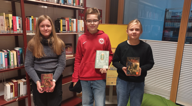 Bundesweiter Vorlesetag: Schüler der G7e begeistern die G5b