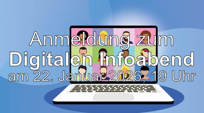 Anmeldung zum Digitalen Infoabend der Schule am Ried am 22.01.26 um 19:00 Uhr