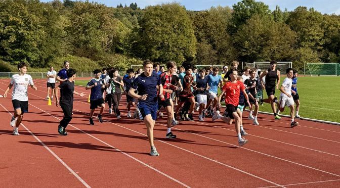 Riedlauf und Spendenlauf – zwei sportliche Ereignisse